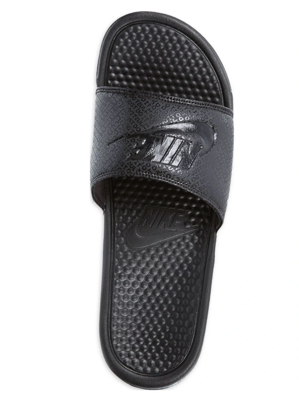 Nike BENASSI Men's Black Slide Sandals